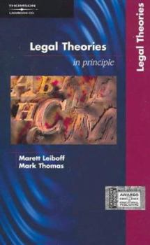 Paperback Legal Theories in Principle Book