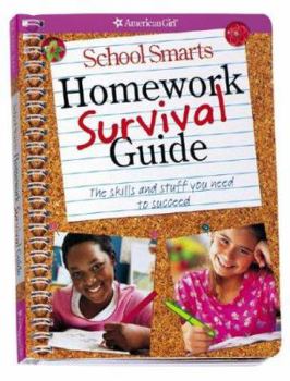 Spiral-bound School Smarts Homework Survival Guide: The Skills and Stuff You Need to Succeed [With Stickers and Stencils] Book