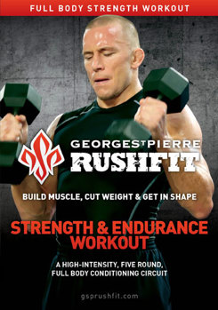DVD Georges St. Pierre Rushfit: Strength & Endurance Workout Book