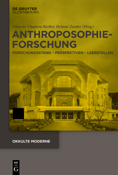 Hardcover Anthroposophieforschung [German] Book