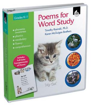 Hardcover Poems for Word Study: Grades K-1 Book