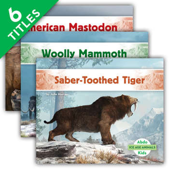 Library Binding Ice Age Animals (Set) Book