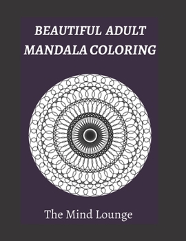 Paperback Beautiful Adult Mandala Coloring Book