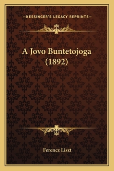 Paperback A Jovo Buntetojoga (1892) [Hungarian] Book
