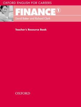 Paperback Oxford English for Careers: Finance Teachers Resource Book