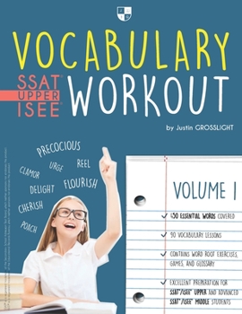 Paperback Vocabulary Workout for the SSAT/ISEE: Volume 1 Book