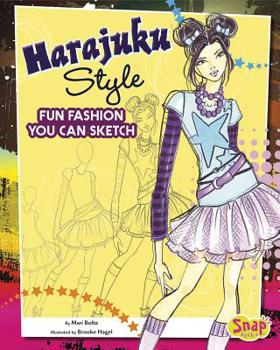 Hardcover Harajuku Style: Fun Fashions You Can Sketch Book