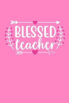 Paperback Blessed Teacher: Blank Lined Notebook: Bible Scripture Christian Journals Gift for Teacher 6x9 - 110 Blank Pages - Plain White Paper - Book