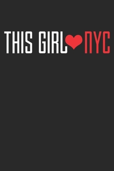 Paperback Notebook: New York Dot Grid 6x9 120 Pages Book