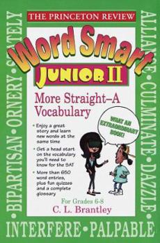 Paperback Word Smart Jr. II: More Straight "A" Vocabulary Book