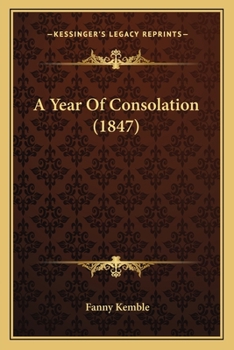 Paperback A Year Of Consolation (1847) Book