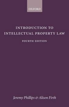 Paperback Introduction to Intellectual Property Law 4e Book