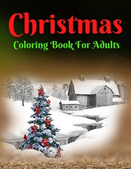 Paperback Christmas Coloring Book For Adults: Beautiful Holiday Designs! Book
