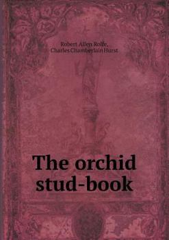 Paperback The Orchid Stud-Book Book