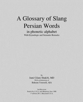 Paperback A Glossary of Slang Persian Words Book