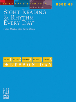 Paperback Sight Reading & Rhythm Every Day(r), Book 4b Book