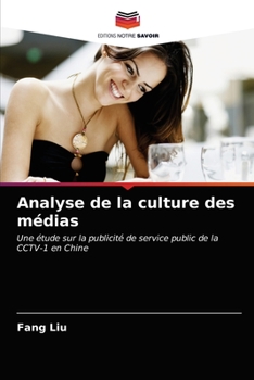 Paperback Analyse de la culture des médias [French] Book