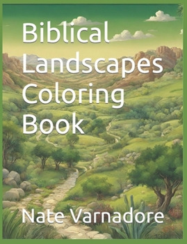 Paperback Biblical Landscapes Coloring Book