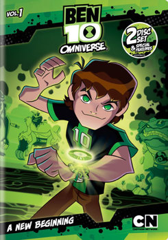 DVD Ben 10 Omniverse: A New Begining Volume 1 Book