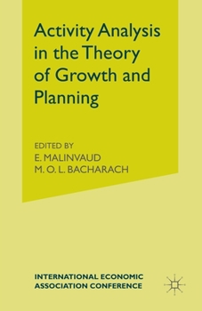 Paperback Activity Analysis in the Theory of Growth and Planning Book