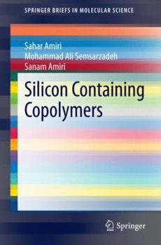 Paperback Silicon Containing Copolymers Book