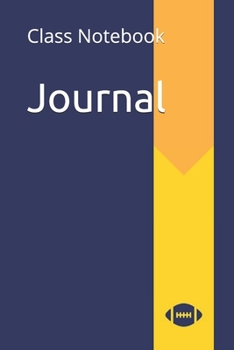 Paperback Journal: Class Notebook Book
