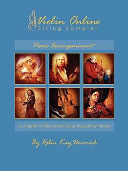 Paperback Violin Online String Sampler: Piano Accompaniment Book