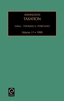 Hardcover Advances in Taxation Book