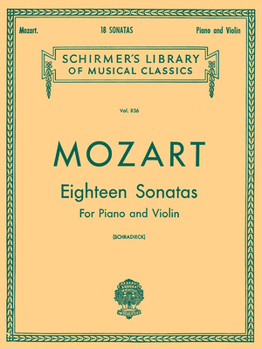 Paperback 18 Sonatas: Schirmer Library of Classics Volume 836 Violin and Piano Book