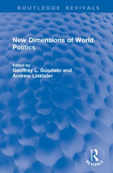 Hardcover New Dimensions of World Politics Book