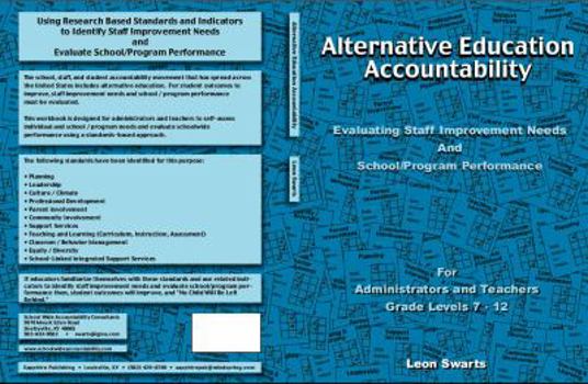 Paperback Alternative Education Accountability Book