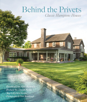 Hardcover Behind the Privets: Classic Hamptons Houses Book