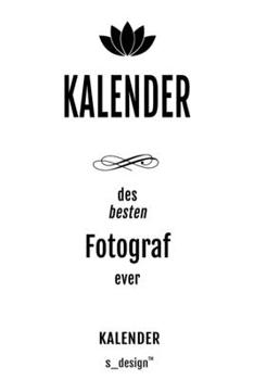 Kalender für Fotografen / Fotograf / Fotografin: _ Wochen-Planer 2020 / Tagebuch / Journal für das ganze Jahr: Platz für Notizen, Planung / Planungen ... Erinnerungen und Sprüche (German Edition)