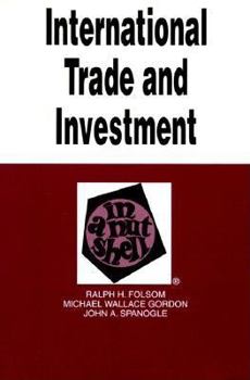 Paperback International Trade & Investment in a Nutshell Book