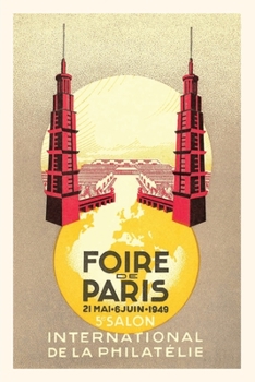 Paperback Vintage Journal Foire de Paris Poster Book