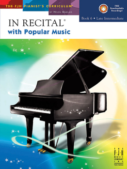 Paperback In Recital(r) with Popular Music, Book 6 Book