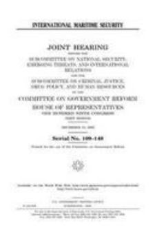 Paperback International Maritime Security Book