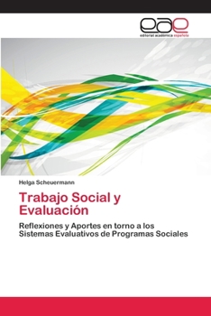 Paperback Trabajo Social y Evaluación [Spanish] Book