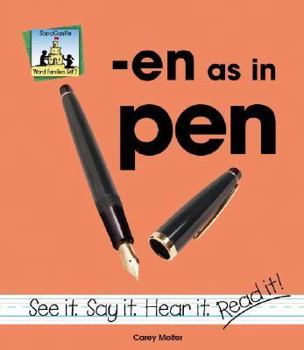 En as in Pen - Book  of the Word Families