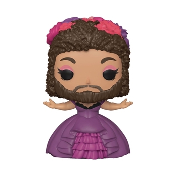 Accessory Pop Greatest Showman Bearded Lady Vinyl Figure Book