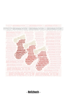 Weihnachten: Notizblock | Notizbuch | DIN A5, 120 Seiten | Liniert, Lined, Linien | Notizen, Termine, Planer, Tagebuch, Organisation | Wortwolke Geschenk (German Edition)