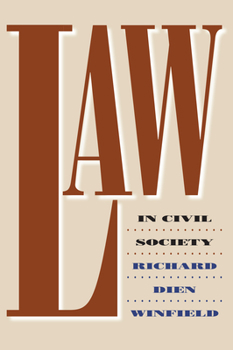 Paperback Law in Civil Society Book