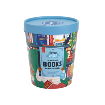 Toy 50 Must-Read Books of the World Bucket List 1000-Piece Puzzle Book