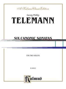 Paperback Six Canonic Sonatas: Kalmus Edition Book