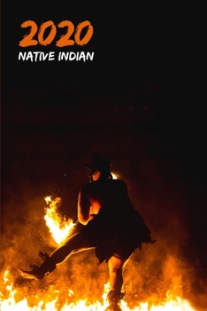 Paperback 2020 Native Indian: Daily calendar with 365 pages, each day a single page with plenty of space for your notes. Book