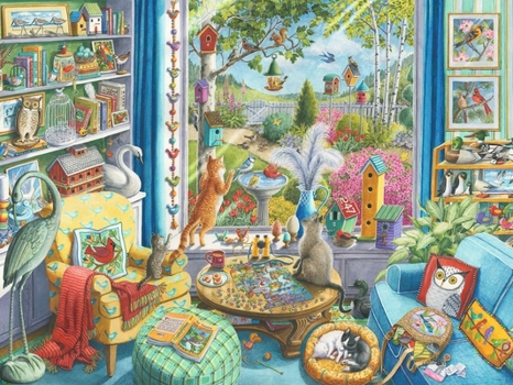 Misc. The Bird Watchers 750 PC Large Format Puzzle Book