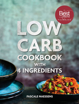 Hardcover Low Carb Cookbook with 4 Ingredients Book