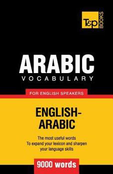 Paperback Arabic vocabulary for English speakers - 9000 words Book