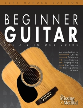 Paperback Beginner Guitar, Left-Handed Edition Book