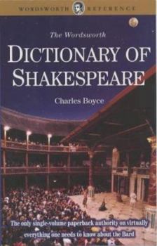 Paperback Dictionary of Shakespeare Book